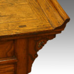 Chinese antique Elm low table - Image 7