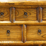 Chinese Elm multi drawer chest Now Sold - Image 2
