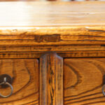 Chinese Elm multi drawer chest Now Sold - Image 9