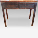Chinese hardwood side table - Image 7