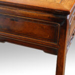 Chinese hardwood side table - Image 6