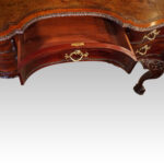 Chippendale revival mahogany desk - Image 10
