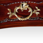Chippendale revival mahogany desk - Image 3