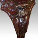 Chippendale revival mahogany desk - Image 4