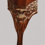 Chippendale revival mahogany desk - Image 13