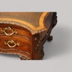 Chippendale revival mahogany desk - Image 9