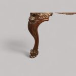 Chippendale revival mahogany desk - Image 8