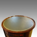 Circular mahogany library cabinet Now Sold - Image 3