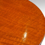 Circular mahogany coffee table - Image 6
