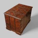 Colonial hardwood merchants chest - Image 2