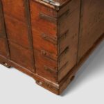 Colonial hardwood merchants chest - Image 4