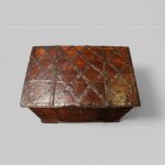 Colonial hardwood merchants chest - Image 5