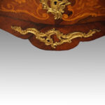 Continental marquetry bombe commode - Image 9