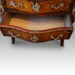 Continental marquetry bombe commode - Image 6