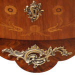 Continental marquetry bombe commode - Image 13
