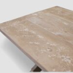 Large Pine Refectory dining table 244cms long - Image 6