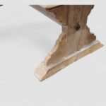 Large Pine Refectory dining table 244cms long - Image 3
