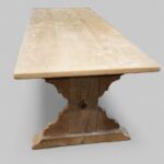 Large Pine Refectory dining table 244cms long - Image 2