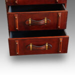 Leather bedside chest - Image 5