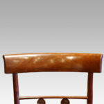 Set of 4 Regency mahogany dining chairs - Image 6