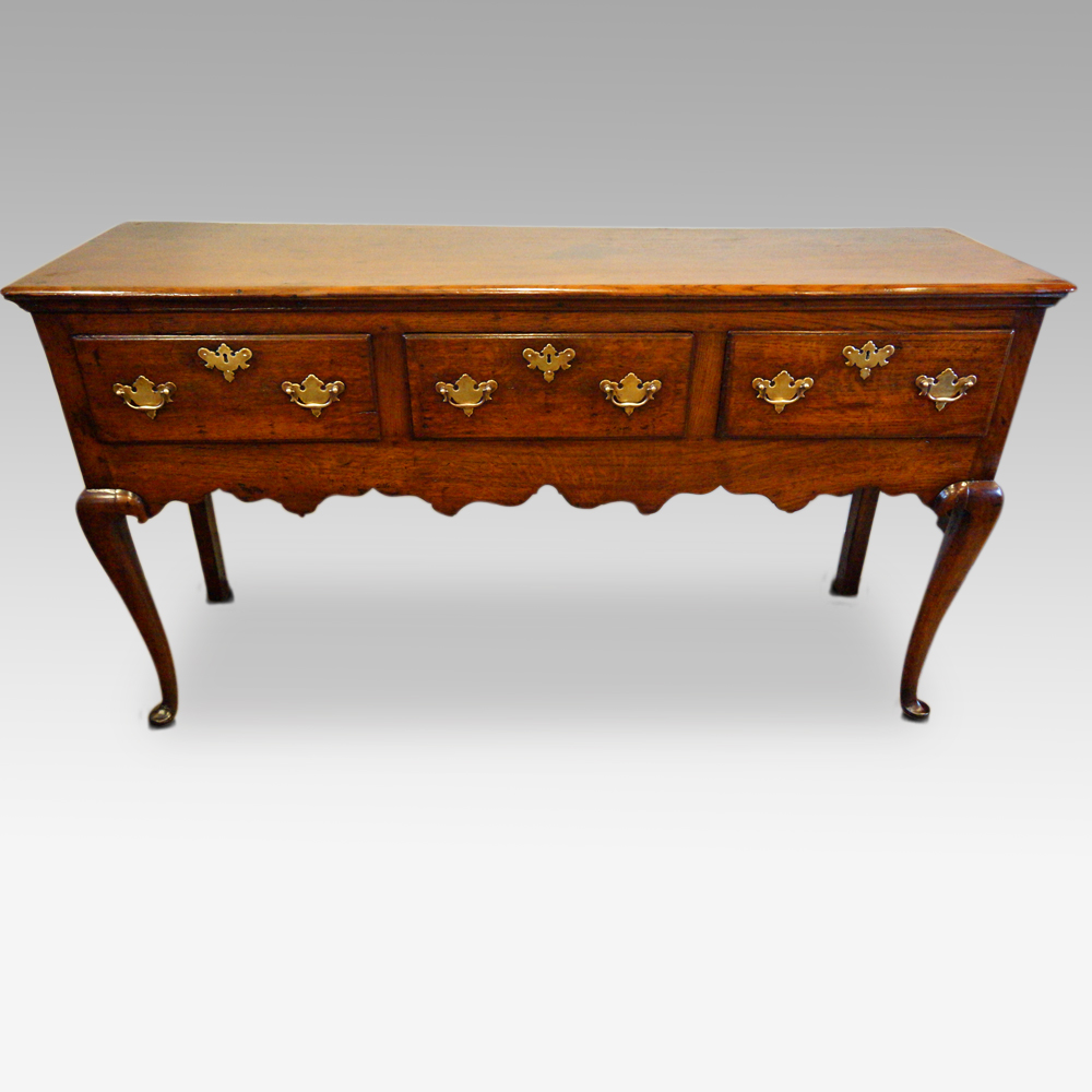 DSC01801.jpg Antique oak dresser base - Image 1