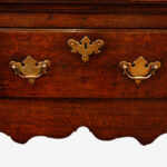 Antique oak dresser base - Image 6