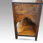 Antique South Wales oak dresser base - Image 3