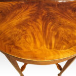 Pair of Edwardian demi lune tables - Image 6
