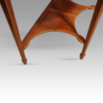 Pair of Edwardian demi lune tables - Image 8