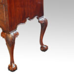 Edwardian walnut bureau bookcase - Image 13