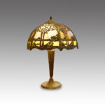 1920's mushroom lamp