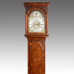 George II walnut longcase clock Nathanial Seddon - Image 5