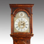 George II walnut longcase clock Nathanial Seddon - Image 2
