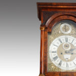 George II walnut longcase clock Nathanial Seddon - Image 13