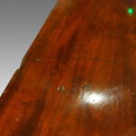 Antique Georgian mahogany military chest - Image 7