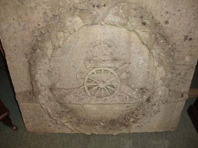 DSCF9001-3.jpg Royal Artillery Sandstone Plaque - Image 1