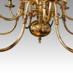 Dutch brass chandelier - Image 5