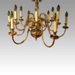 Dutch brass chandelier - Image 4