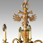 Dutch brass chandelier - Image 2
