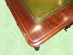 Victorian Mahogany 2-Drawer Writing Table - Image 2