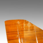 Edwardian mahogany triple pillar dining table SOLD - Image 2