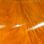 Edwardian mahogany triple pillar dining table SOLD - Image 11