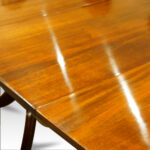 Edwardian mahogany triple pillar dining table SOLD - Image 13
