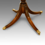Edwardian mahogany triple pillar dining table SOLD - Image 16