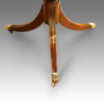 Edwardian mahogany triple pillar dining table SOLD - Image 8