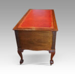 Edwardian Chippendale mahogany desk - Image 7