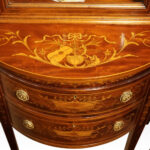 Edwardian Maple & co display cabinet - Image 2
