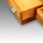 Edwardian Maple & co walnut pedestal desk - Image 10