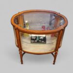 Edwardian Satinwood bijouterie cabinet