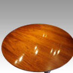 Edwardian circular extending dining table - Image 11